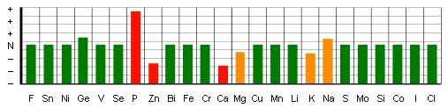 Cellular Mineral Levels