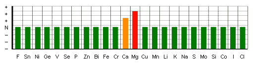 Cellular Mineral Ratios 1 - Calcium Magnesium Ratio